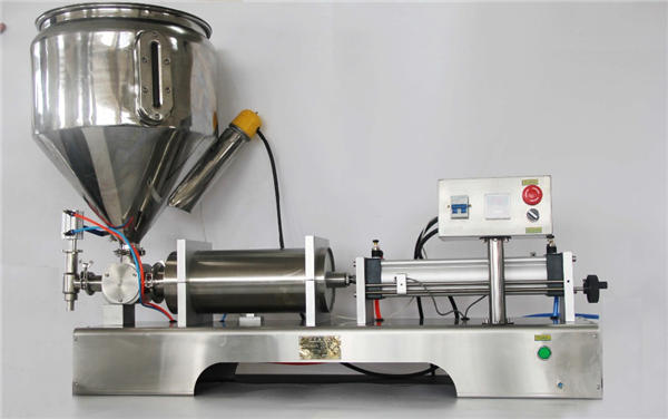 纯气动半自动果酱灌装机