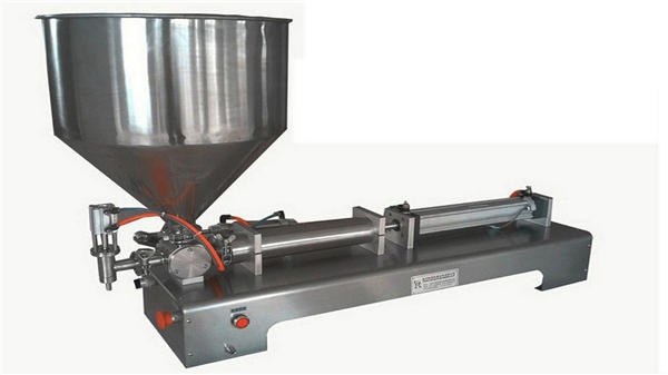 单头半自动立式膏体灌装机 