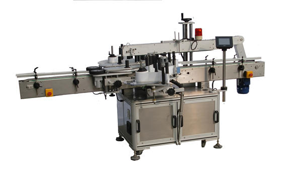 塑料瓶双面贴标机用于洗发水